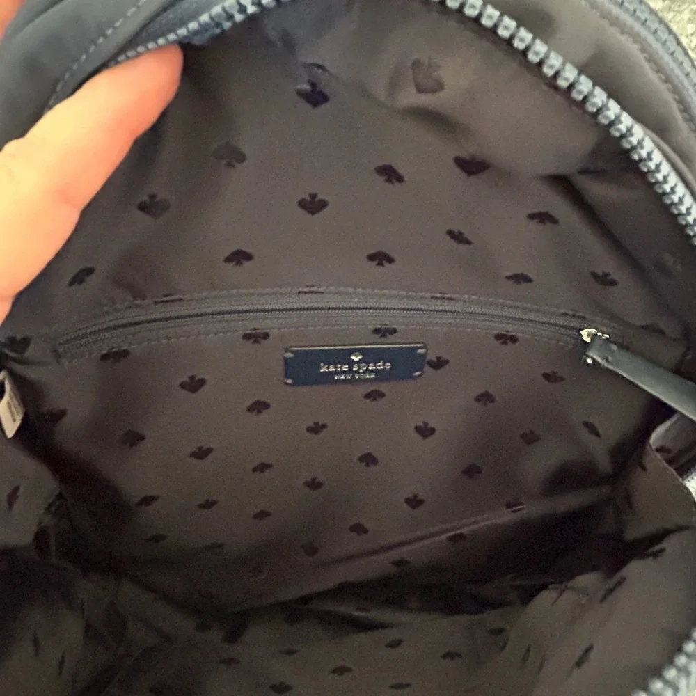 Kate Spade New York Small Nylon Backpack Navy Blue WKRU5913 Karissa